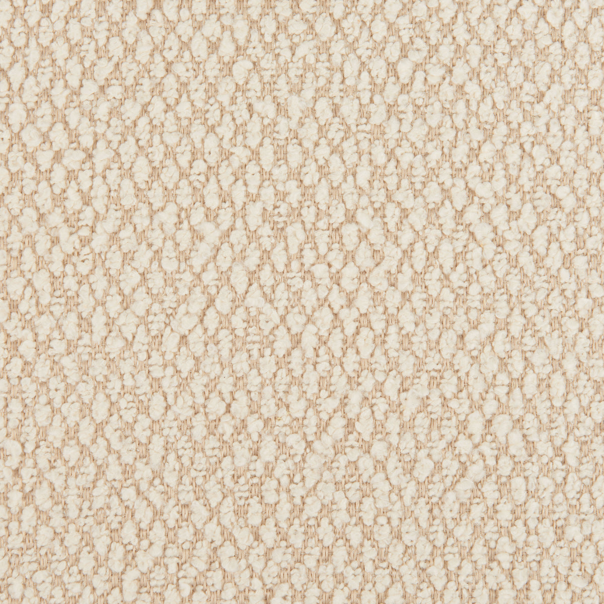 Banquette moderne en tissu beige – 2 places | Bois d’hévéa